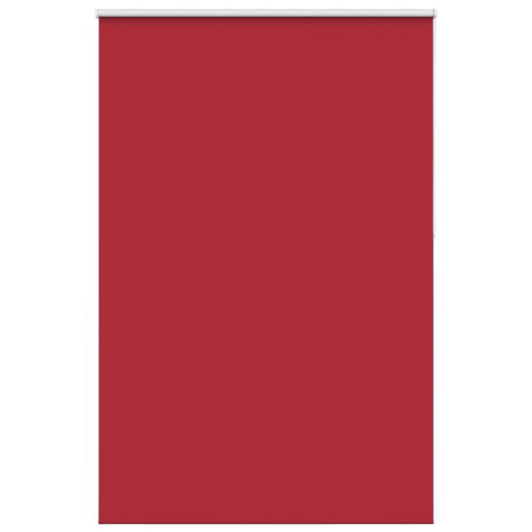 vidaXL Verdunkelungsrollo Rot 145x230cm Stoffbreite 141,6cm Polyester