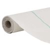 vidaXL Unkrautvlies Wei&szlig; 2x5 m PP