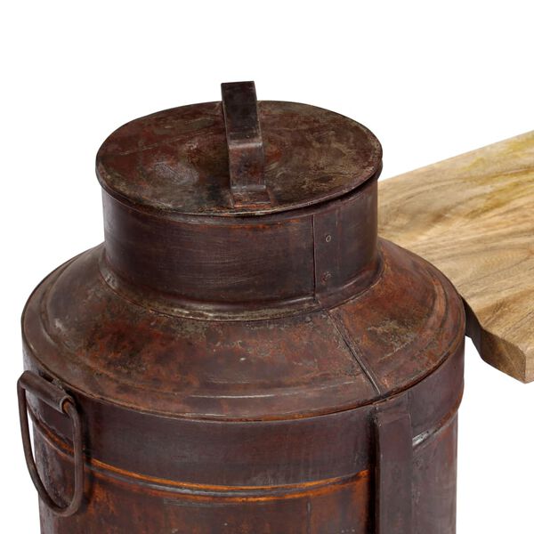 vidaXL Milchkannen-Sitzbank 150 x 33 x 64 cm Massivholz Mango