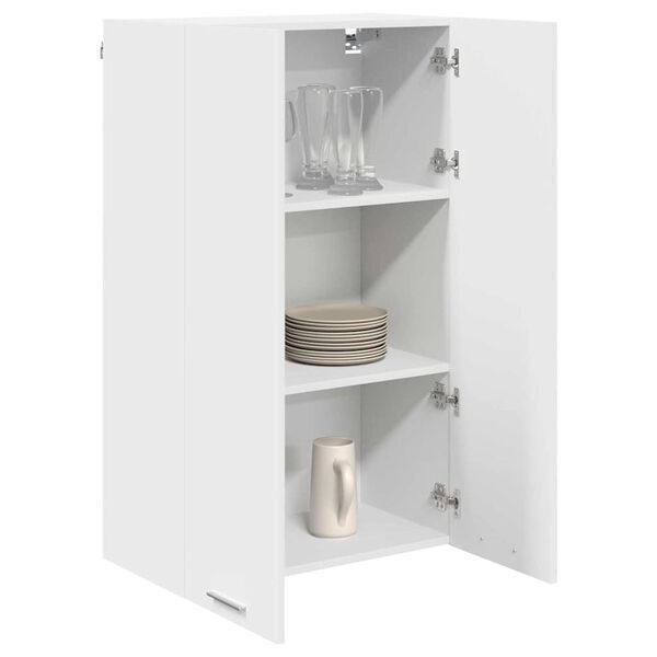 vidaXL H&auml;ngeschrank mit Speicher Wei&szlig; 60 x 31 x 100 cm Holzwerkstoff