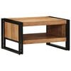 vidaXL Couchtisch 70x50x38 cm Massivholz Akazie