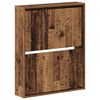 vidaXL Wandmontierter Schuhschrank DELFT 71 x 17 x 86 cm Holzwerkstoff