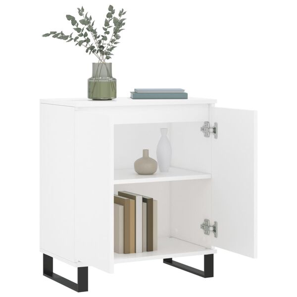 vidaXL Sideboard Wei&szlig; 60x35x70 cm Holzwerkstoff
