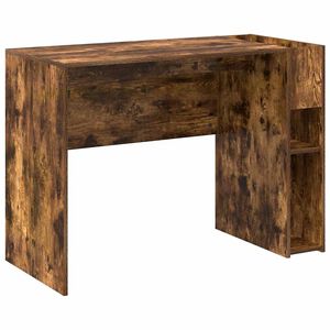 vidaXL Schreibtisch Ger&auml;ucherte Eiche Holzwerkstoff 109 x 50 x 78 cm