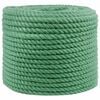 vidaXL Juteseil 12 mm Gr&uuml;n 100% Tossa Jute