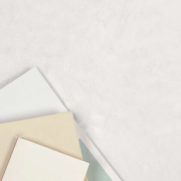 vidaXL Kunstfell Hasen Teppich Olite Wei&szlig; 200 x 200 cm Polyester