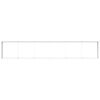 vidaXL Hochbeet Hellbraun 582 x 100 x 36 cm Verzinkter Stahl