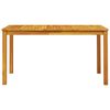 vidaXL Garten Essgruppe 5 pcs Braun Massivholz Akazie