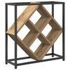 vidaXL Weinregal 16 Flaschen Holzwerkstoff Artisan-Eiche