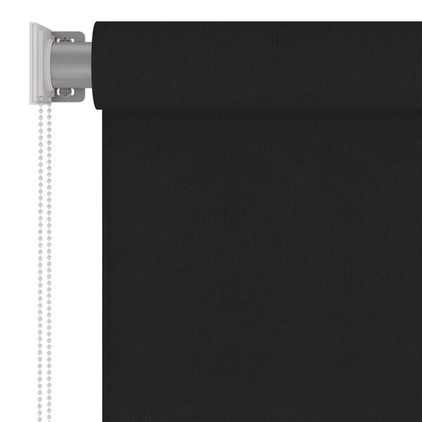 vidaXL Au&szlig;enrollo 100x140 cm Schwarz