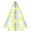 vidaXL Weihnachtsbaum mit 100 LEDs Warmes Wei&szlig; 120 cm PET