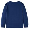 Kinder-Sweatshirt Marineblau 128