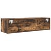 vidaXL TV-Schr&auml;nke 2 Stk. R&auml;uchereiche 100x31x25,5 cm Holzwerkstoff