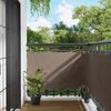 vidaXL Balkonsichtschutz Taupe 100 x 800 cm Oxford-Stoff