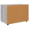 vidaXL Aufbewahrungsschrank Graues Sonoma 80 x 48 x 57 cm