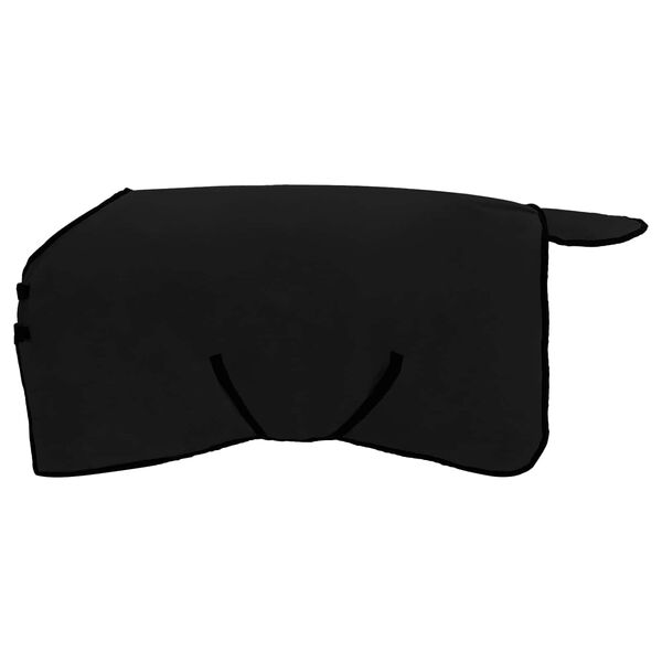 vidaXL Pferdedecke Schwarz Polyester