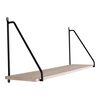 House Nordic Regal Emma Schwarz und Natur
