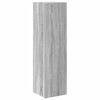 vidaXL 3-tlg. TV-Schrank-Set Grau Sonoma Holzwerkstoff