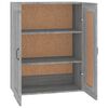 vidaXL H&auml;ngeschrank Grau Sonoma 69,5x32,5x90 cm