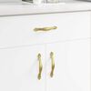 vidaXL Griff 2 pcs Gold M4 x 18 mm Zinklegierung