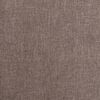 vidaXL Schlafsofa 2-Sitzer mit 2 Kissen Taupe Stoff