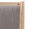 vidaXL Gepolstertes Kopfteil Braun 80 cm Massives Kiefernholz