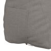 vidaXL R&uuml;ckenkissen Taupe 60 x 20 x 50 cm Stoff