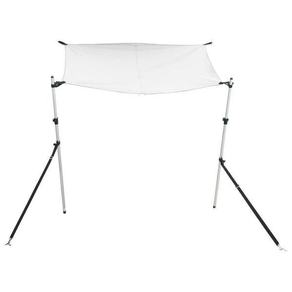 vidaXL T-Top-Beschattungsverl&auml;ngerung Wei&szlig; 170x208x(115-183) cm