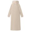 vidaXL Decken-Hoodie Beige M Fleece und Flanell
