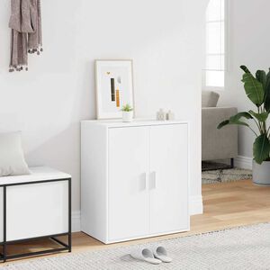 vidaXL Schuhschrank Wei&szlig; 60x35x70 cm Holzwerkstoff