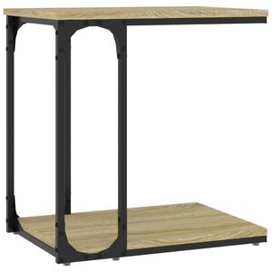vidaXL Beistelltisch Sonoma-Eiche 50x35x52 cm Holzwerkstoff
