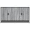 vidaXL Sideboard Grau Sonoma 134x35x76 cm Holzwerkstoff