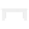 vidaXL Couchtisch Wei&szlig; 100x60x42 cm Holzwerkstoff