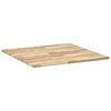 vidaXL Tischplatte Quadratisch 80x80x2 cm Massivholz Akazie