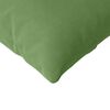 vidaXL Sofakissen 2 St&uuml;ck Hellgr&uuml;n 200 x 40 cm Cordstoff