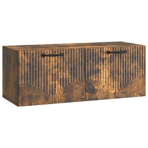 vidaXL Wandmontierter TV-Schrank Ger&auml;ucherte Eiche 78,5 x 31 x 30 cm