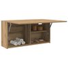 vidaXL Bad-Wandschrank Artisan-Eiche 80x25x40 cm Holzwerkstoff
