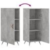 vidaXL Sideboard Betongrau 34,5x34x90 cm Holzwerkstoff