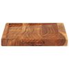 vidaXL Schneidebrett 43x32x3,5 cm Massivholz Akazie