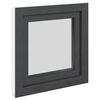 vidaXL Kellerfenster "RISOR" 50x50 cm Drehkipp DIN Links Anthrazit