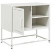 vidaXL TV-Schrank Weiß 68x39x60,5 cm Stahl