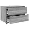 vidaXL Aufbewahrungsschrank Graues Sonoma 80 x 48 x 57 cm