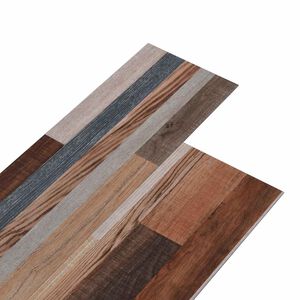vidaXL Bodenplanken 18 pcs Mehrfarbig 5,26 m&sup2; PVC