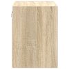 vidaXL Garagen-Wandschrank Sonoma-Eiche Holzwerkstoff