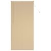 vidaXL Venetianer Jalousie Hellbraun mit Muster 213 x 80 cm PVC