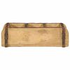vidaXL Tablett 4 pcs Braun 30 x 14 x 9 cm Massives upgecyceltes Holz