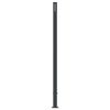 vidaXL Zaunelement Grau 353x186 cm WPC