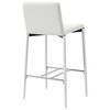 vidaXL 3-tlg. Bar-Set Kunstleder Wei&szlig;
