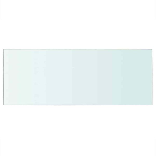 vidaXL Regalboden Glas Transparent 60x25 cm