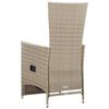 vidaXL 5-tlg. Garten-Essgruppe Beige